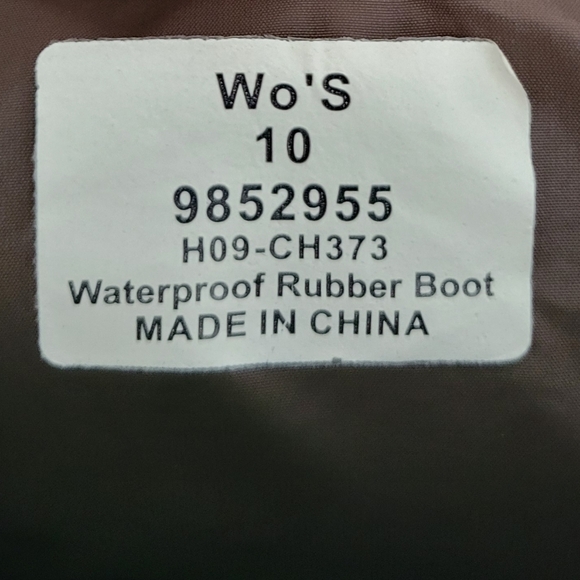 Sperry Wedge Puffer Waterproof Boots. Womans Size 10. - Picture 5 of 9